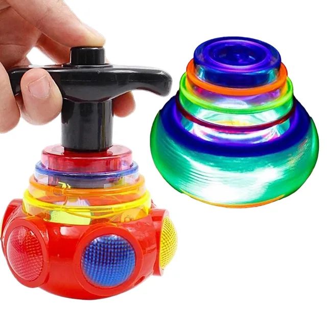 Children's glowing gyroscope