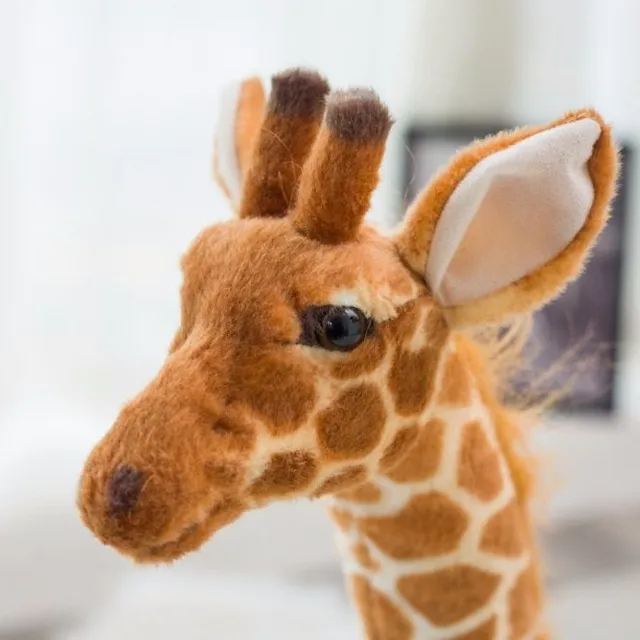 Giraffe en peluche géante de luxe pour enfants