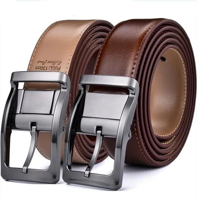 Men's reversible belt