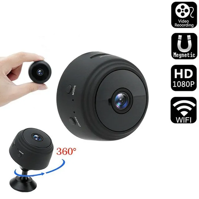 Wireless mini surveillance camera