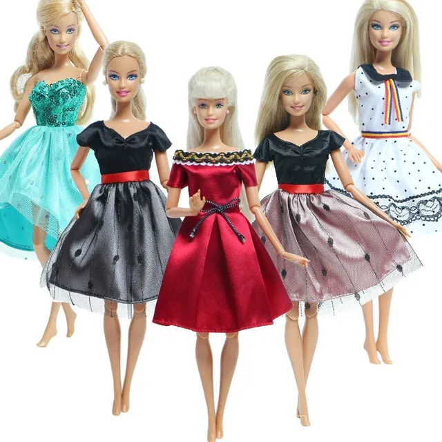 Set of clothes for Barbie doll - 5 pcs