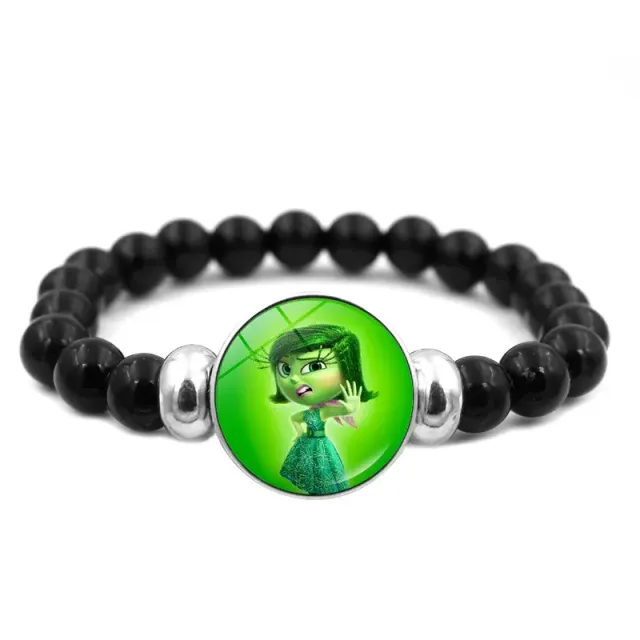 Colorful baby bead bracelet with pictured figure from a fairy tale In the head 2 - Inside Out 2