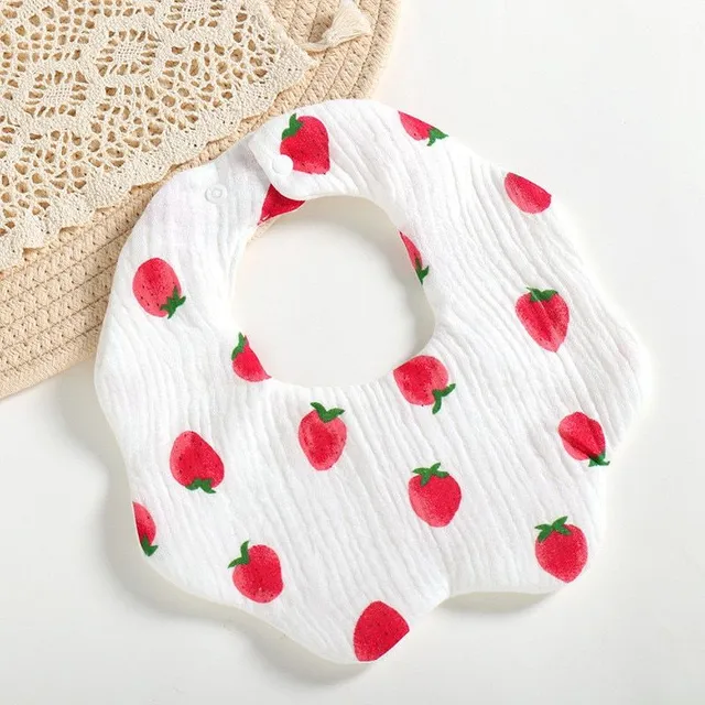 Baby cotton bib - various motifs