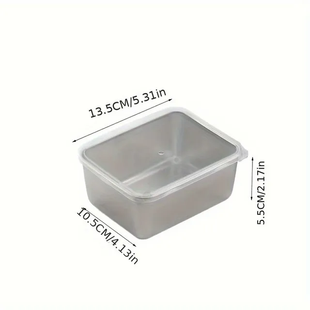 Stainless steel food containers with lid