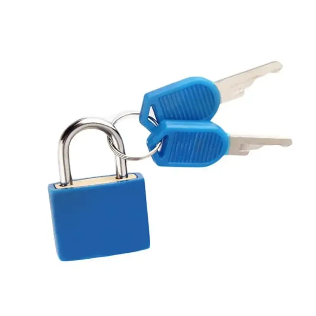 Color lock for locker, trunk or backpack with 2 keys