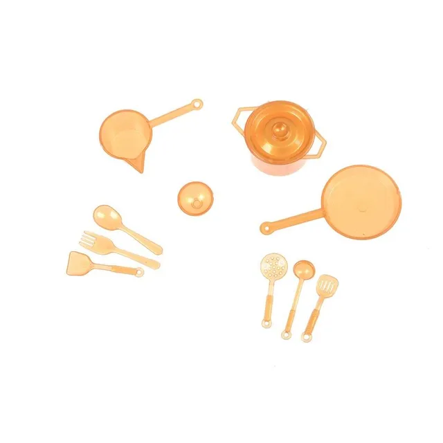 Kitchen set for doll 10 pcs