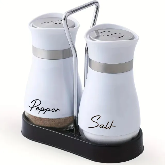 Practical salt and pepper in set 2 pieces - stylish supplement to the kitchen