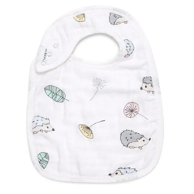 Baby bib made of bamboo cotton - soft bibs for newborns and toddlers