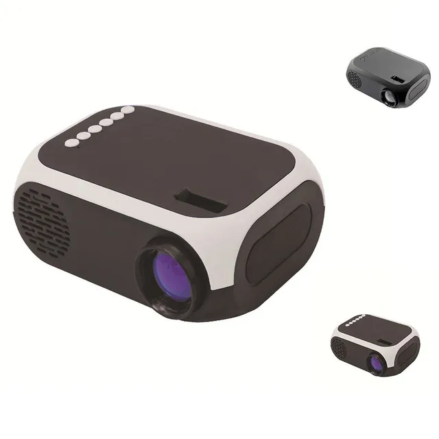 Full HD mini projector with AV/HD/TF and USB input