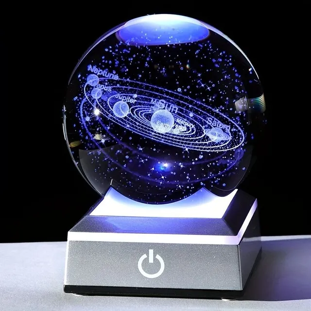 A magical solar system in a crystal ball