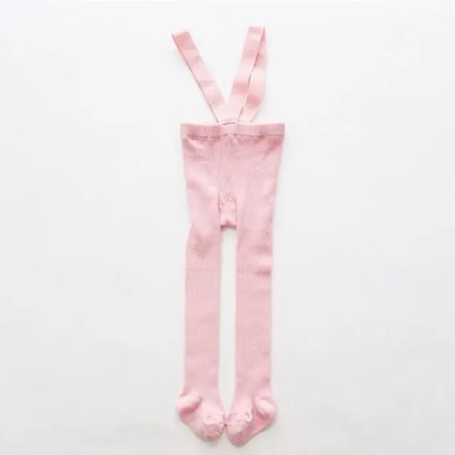 Children's tights with suspenders