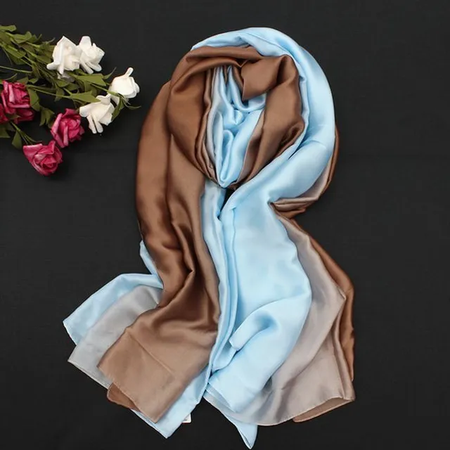 Silk XXL scarf