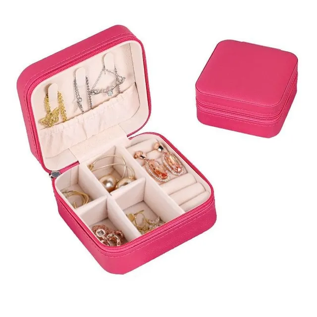 Ladies jewellery organiser - rectangular jewellery box