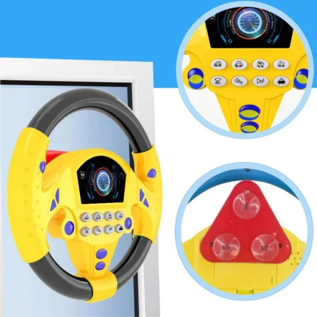 Children's toy steering wheel