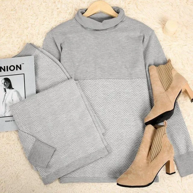 Good Feeling Herringbone Loungewear Set