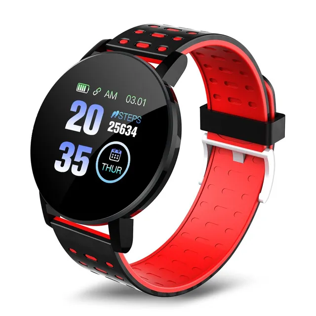 Men's smart fitness watch with Bluetooth