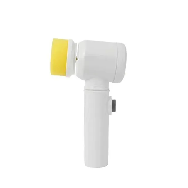 Electric hand brush with replaceable Rickie adapters