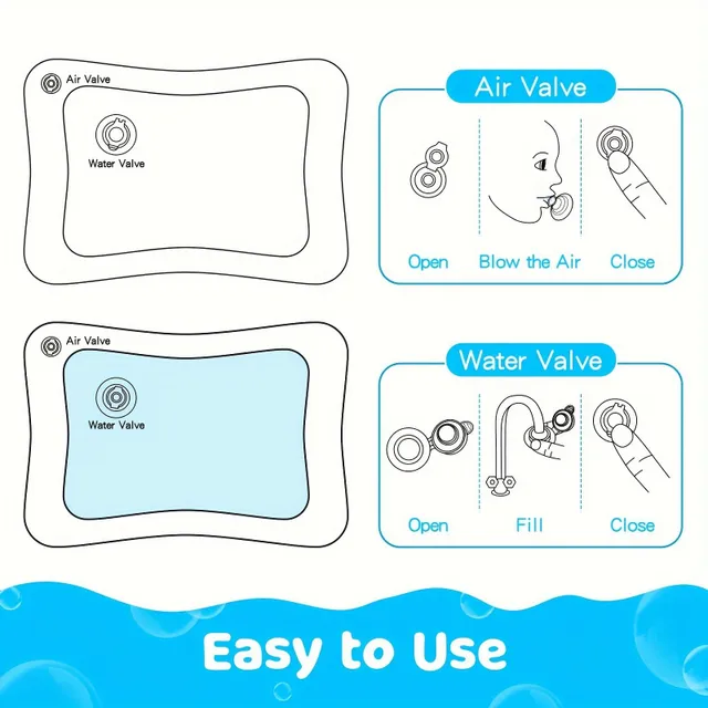 Water pad for the smallest with activities