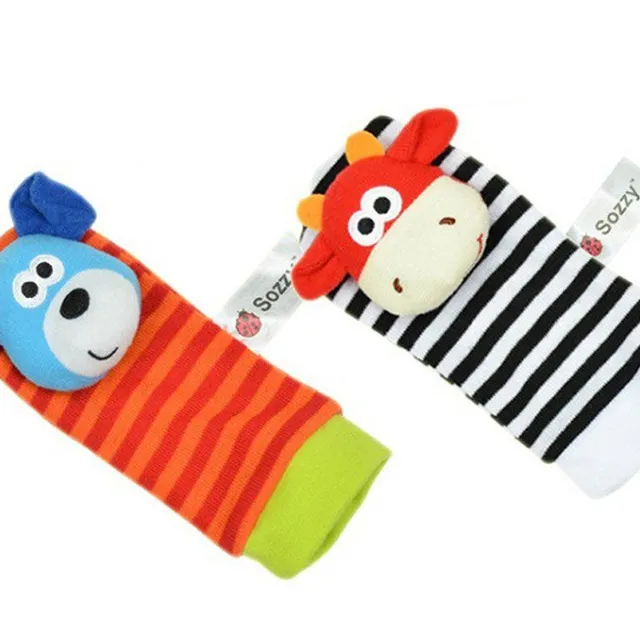 Happy socks and bracelets for babies