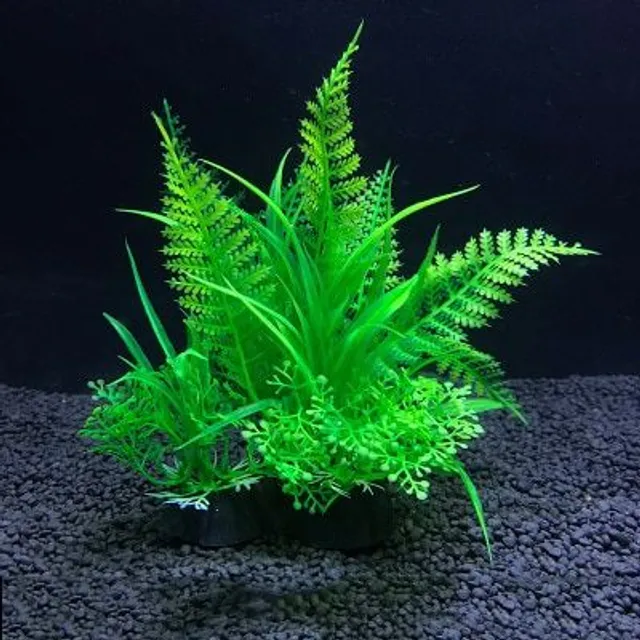 Artificial aquarium plants