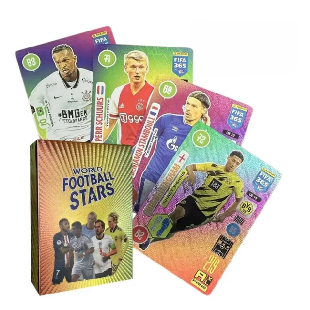 Limited edition of shiny football cards - Football Stars