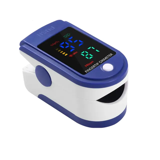 Pulse ox meter for finger (without battery) for home use