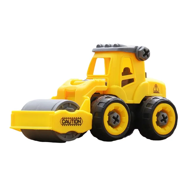 Folding road roller