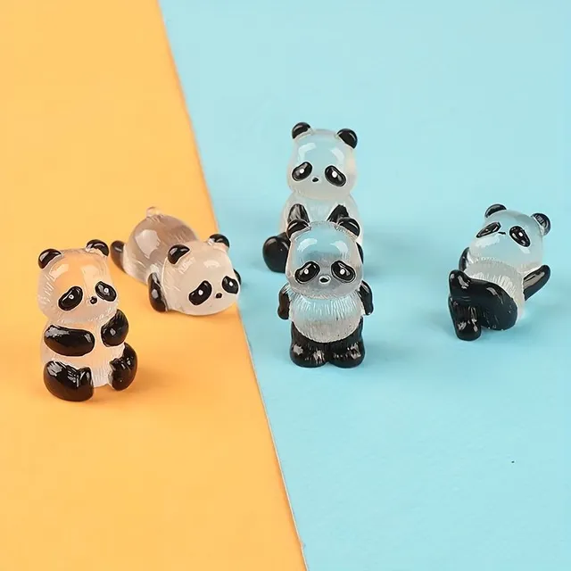 Shining Panda Ornaments