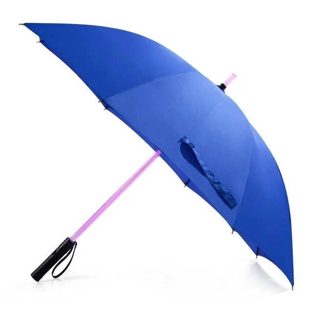 Light umbrella with lightsaber
