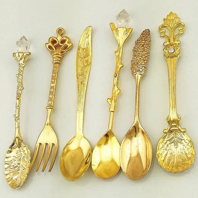 Decorative set of cutlery 6 pcs
