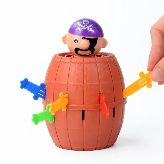 Social game for children - Pirat in barrel
