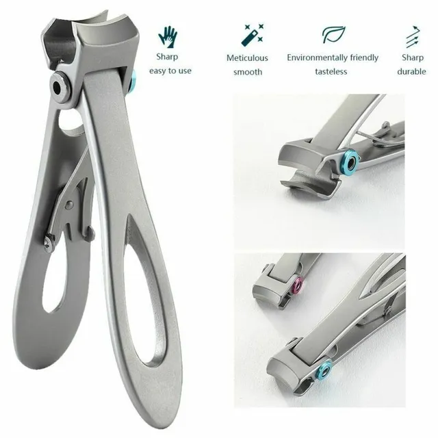 Germany Stainless Steel Nail Trimmer Manicure Nail Cutter Butterfly Pedicure Finger Toe Nail Clipper Clipper Big Size