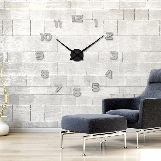 Large 3D Wall Clock