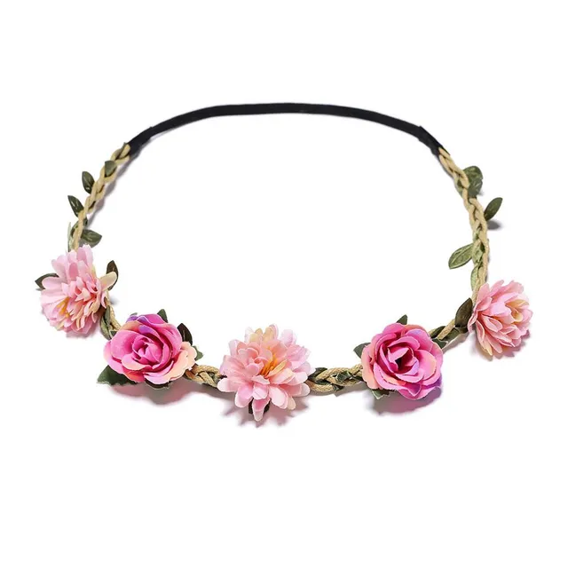 Floral headband for hair Jade