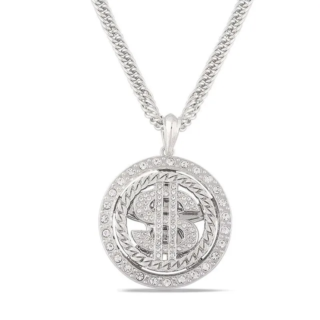 Necklace with dollar D401