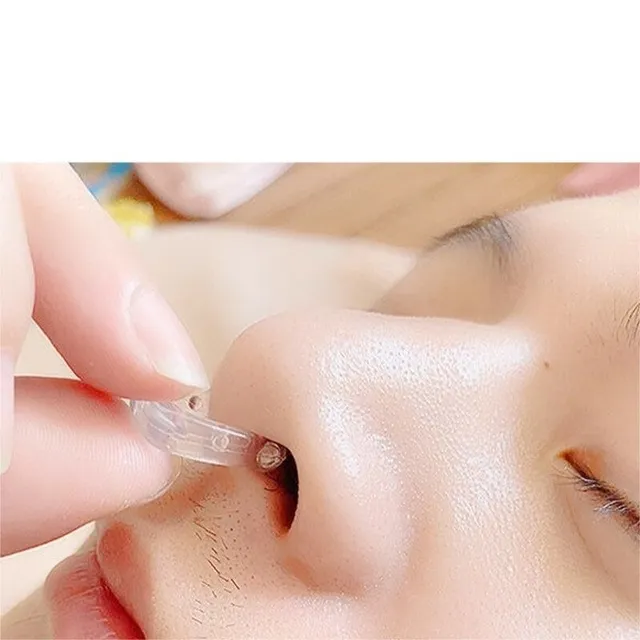 Magnetyczny silikonowy klips do nosa przeciw chrapaniu