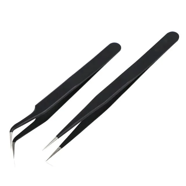 Set of tweezers for eyelash bonding BU295