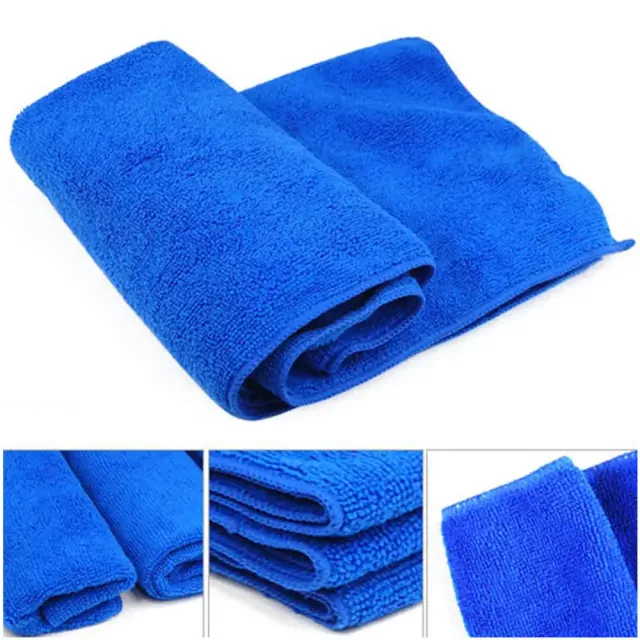 Soft microfiber drying cloths for washing the car