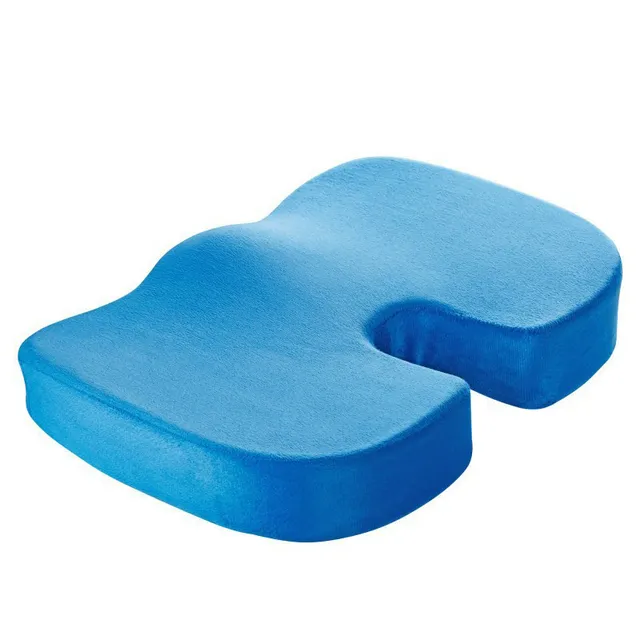 Memory foam orthopaedic seat cushion