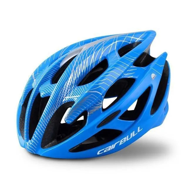 Ultraľahká cyklistická prilba blue m54-58cm