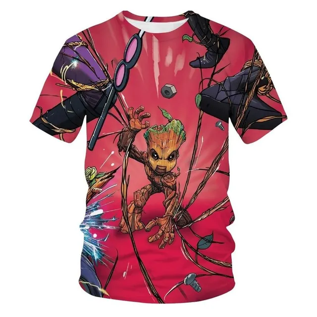 Super T-shirt with cute Groot motif