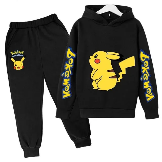 Children's luxury stylish tracksuit with Pokémon motif