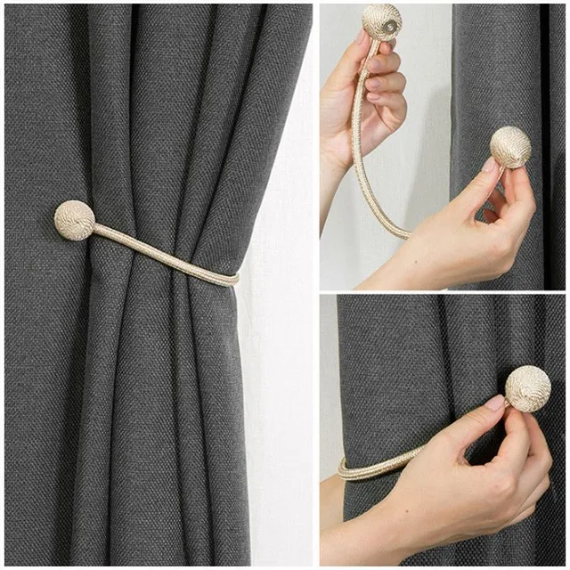 Magnetic curtain clip JU837 - more colors