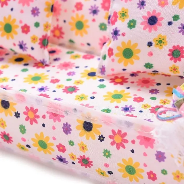 Flower Sofa for Dolls