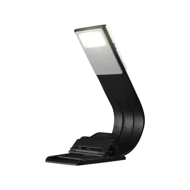 Tragbare LED-Leselampe mit abnehmbarem Clip und USB-Ladung für Kindle und eBook-Reader