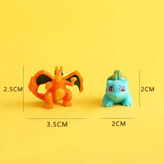 Pokémon Action Figure Set - 24 pcs