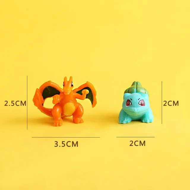 Akční sada Pokémon figurek - 24 ks