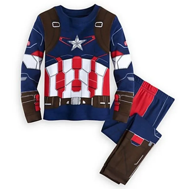 Stílusos gyermek pizsama Marvel 2-roky captain-amearica
