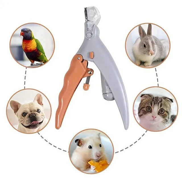 1 pcs LED nail pliers for pets