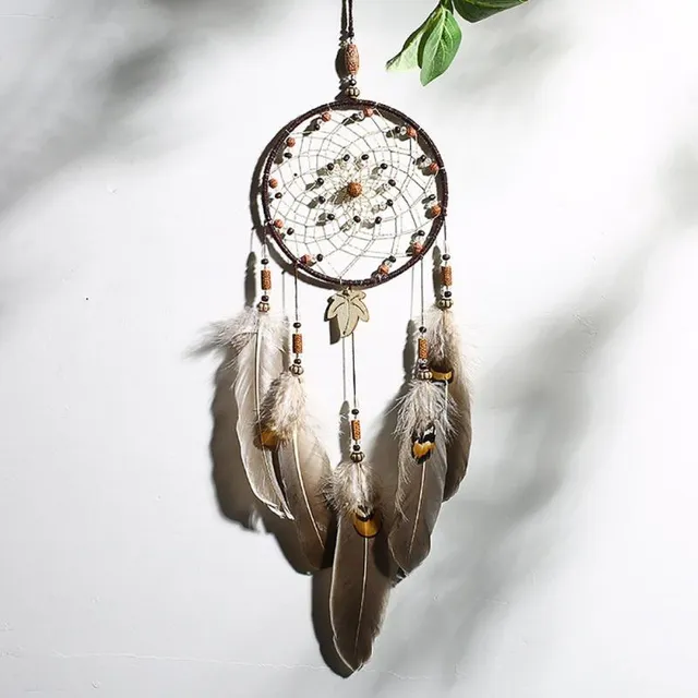 Indian Dream catcher Elos - jasnoszary